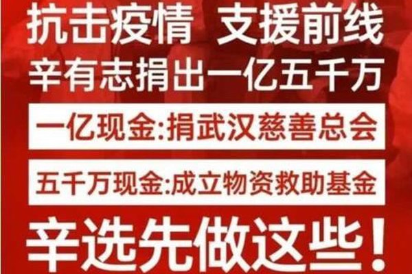 辛巴捐款1.5亿官方证实 网红的实力真的是不容小觑