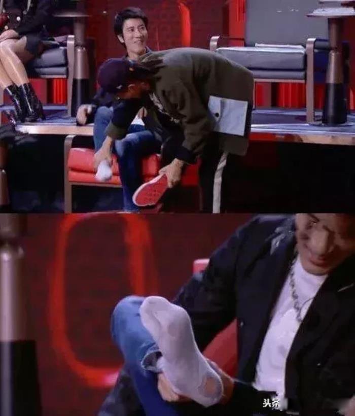 王力宏穿破洞袜子是怎么回事 是为了节目效果吗