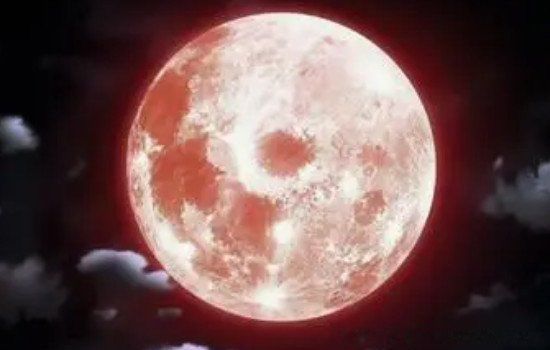 血月恐怖图片 古代血月出现意味着什么？是迷信吗