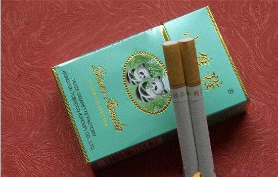 细支小熊猫香烟图片图片