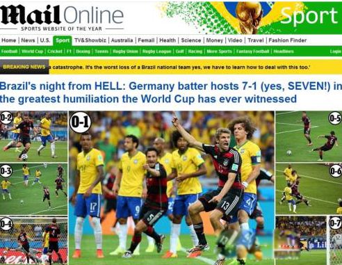 2014世界杯巴西惨案真相 米内罗之痛对巴西影响