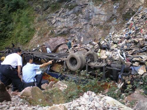 中国最惨的车祸现场图 史上最血腥的十大惨烈车祸