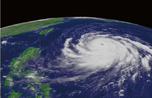 世界上最诡异的台风图片
