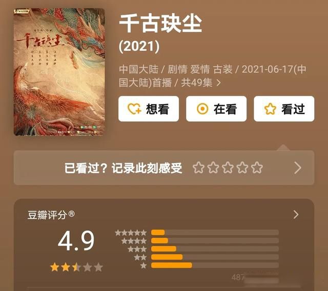 千古玦尘演员表全部 这部戏好像套路剧评分低