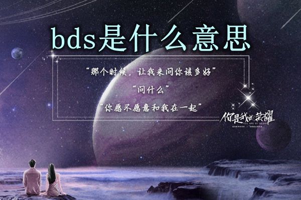 bds是什么意思 通俗易懂的十种含义