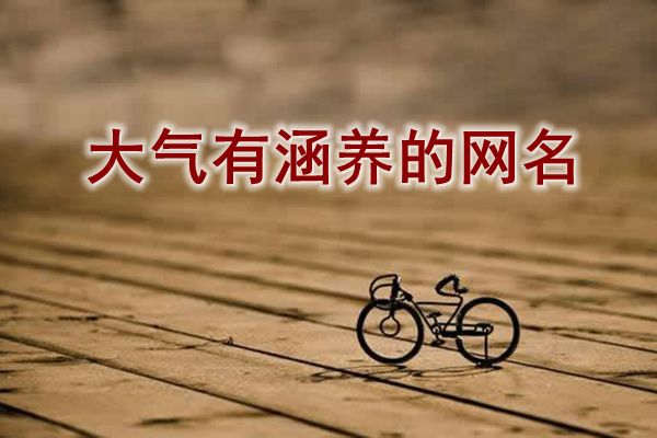 独一无二的微信名 适合长期不换的创意网名