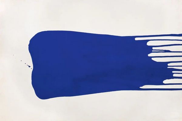 克莱因蓝"(international klein blue),简称ikb,有着精确的rgb配比0