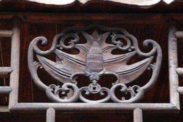 建筑上雕刻蝙蝠的寓意是什么 古代蝙蝠的寓意和图案