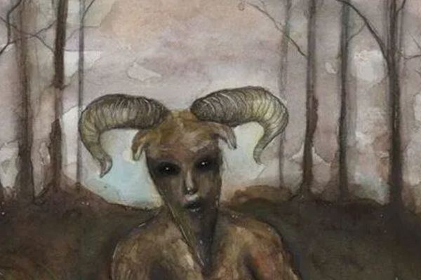 山羊人图片真实存在吗10秒恐怖视频真假