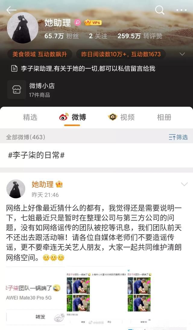 李子柒很久没更新了 突然毫无征兆的停更经历了什么
