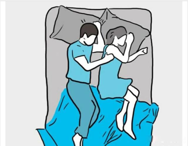 夫妻睡觉姿势代表什么从睡姿看夫妻感情