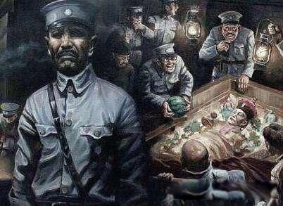 孙殿英盗墓时为什么要把慈禧身上的衣服扒下来呢 不存在侮辱尸体