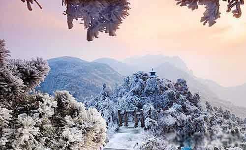 九江庐山一日游 看雪景的最佳时候