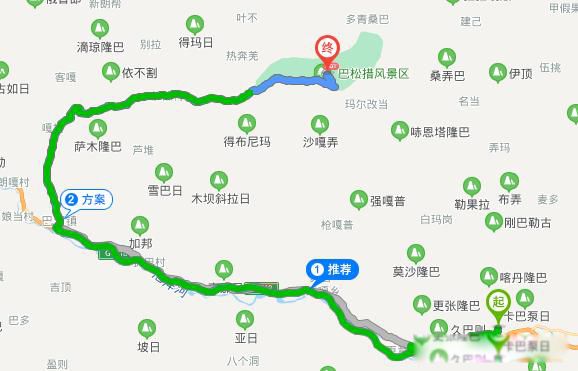 川藏自驾游路线详细攻略 本着安全节奏舒缓的原则
