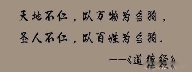 天地不仁以万物为刍狗 必须弄清楚“仁”的意思