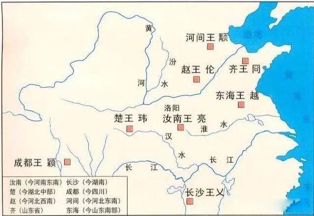 八王之乱关系图 一场晋朝内部的权力争夺战