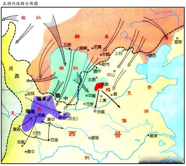 五胡乱华是怎么回事 八王之乱和五胡乱华的关系