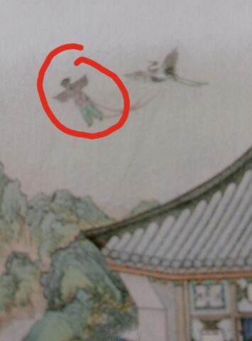 语文书上有鬼图片放大 四年级语文书上的灵异图片