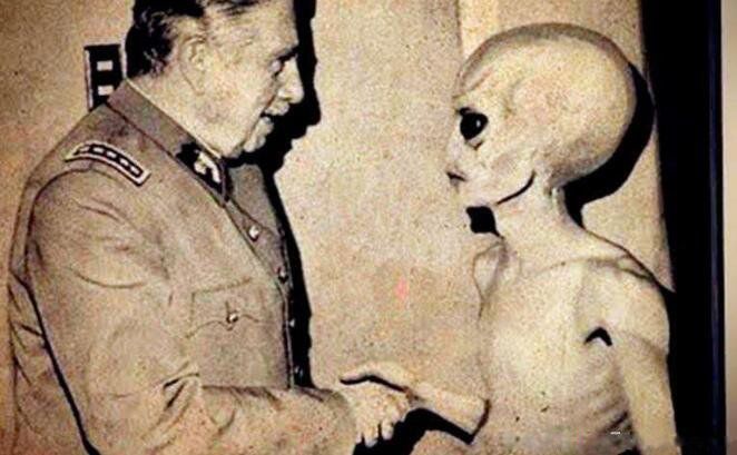 甘肃ufo事件真实外星人图片