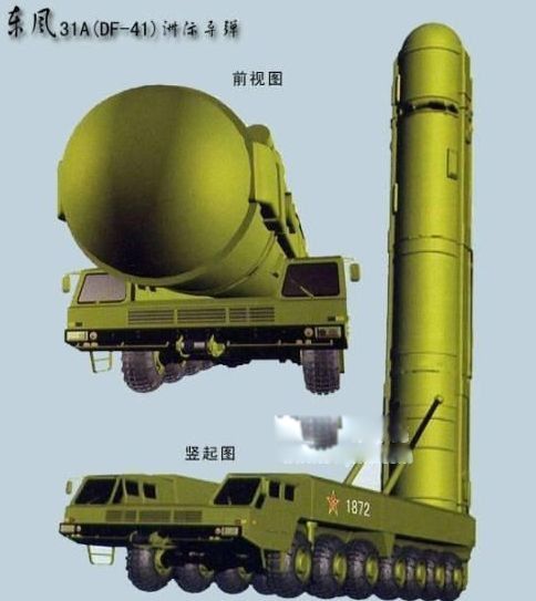 东风导弹41的简介 是目前中国最厉害的吗