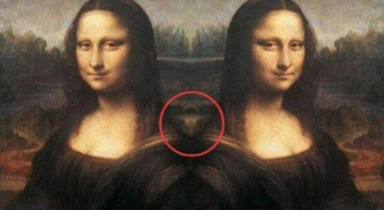 蒙娜丽莎画像背后的秘密 画像倒过来看为什么像猩猩