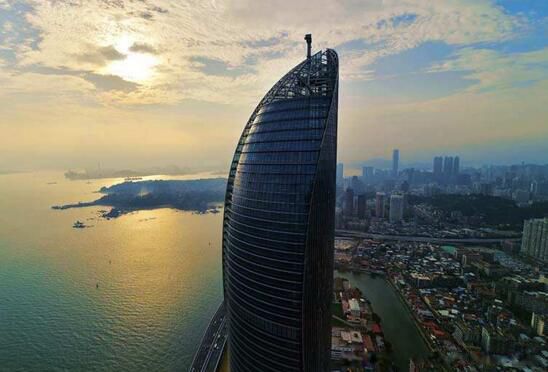 双子塔是哪个城市的标志性建筑 厦门最高楼多少米