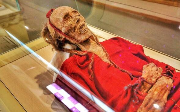 泰国干尸博物馆另外几具干尸 女尸:放在泰国博物馆里的中国干尸