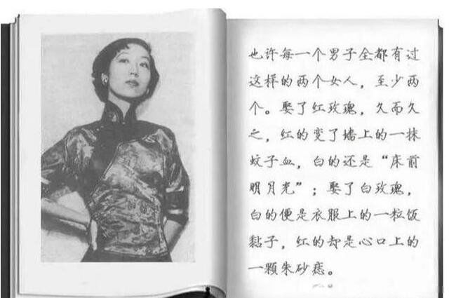 白月光与朱砂痣什么意思 张爱玲白玫瑰与红玫瑰分别代表什么感情