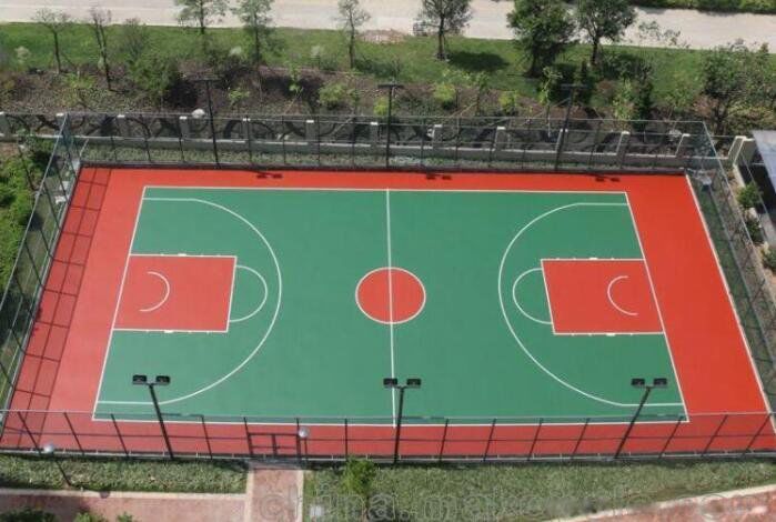 篮球场地正规尺寸长宽是多少米 标准尺寸平面示意图