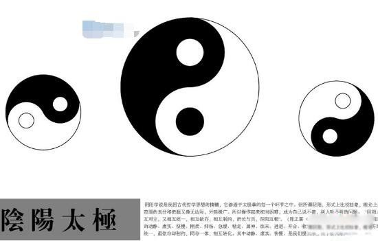 阴阳鱼太极图的由来是什么 太极图由阴鱼和阳鱼构成