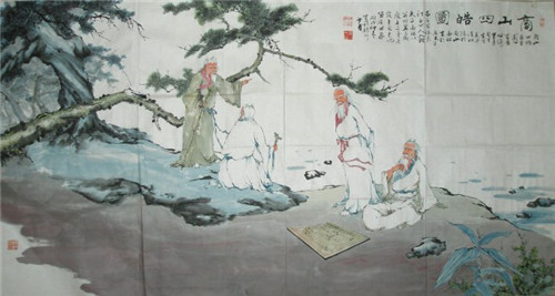 秦末汉初的五大隐士都有谁 过隐居生活的隐士