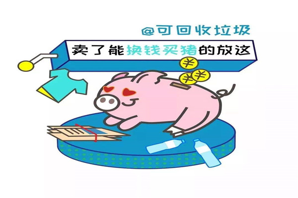 垃圾分类猪猪分类法 垃圾分类猪能吃的猪不能吃的东西