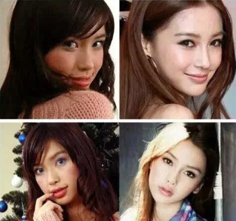 angelababy整容前后照片对比 大方承认整过牙齿