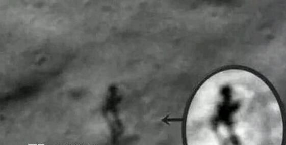 嫦娥二号拍到外星人跑 引发了大家的兴趣