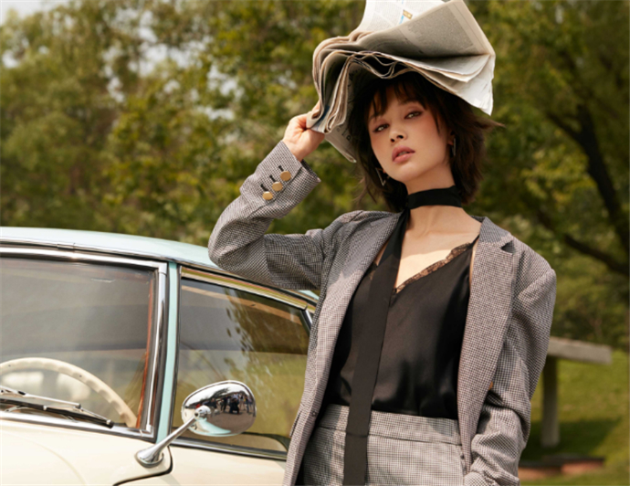 王子文男人装性感照片 王子文照片真的太撩人了