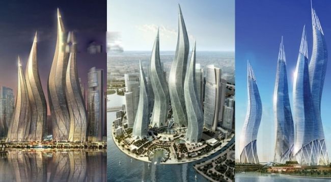 迪拜四大标志性建筑物 天马行空的想象