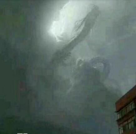 江苏2017真龙现身事件 龙这种生物存在于传说