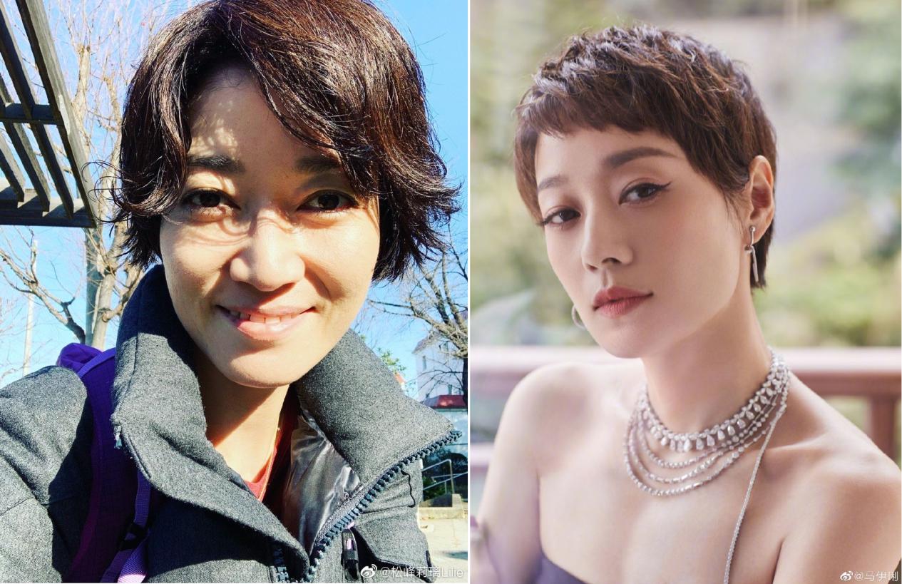 松峰莉璃是哪一年出生的多大了 她和马伊琍有点像对比图
