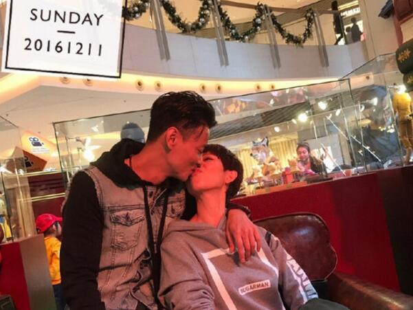 蔡少芬与张晋热吻 虽然是被逼的但很享受