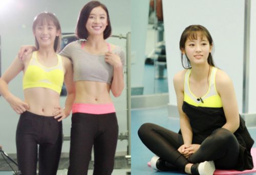 邢菲和杨紫非常像的对比照 邢菲身高有160吗