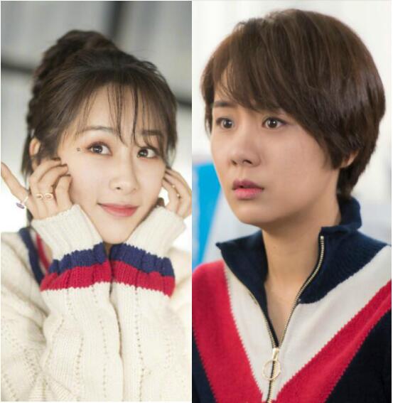 张晔子和杨紫好像对比图 张晔子和江珊是什么关系