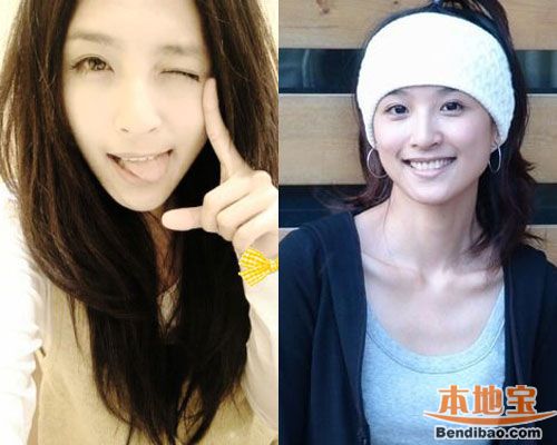 阿娇郭碧婷素颜太抢镜 明星素颜照对比大合集