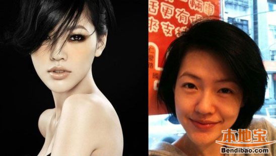 阿娇郭碧婷素颜太抢镜 明星素颜照对比大合集
