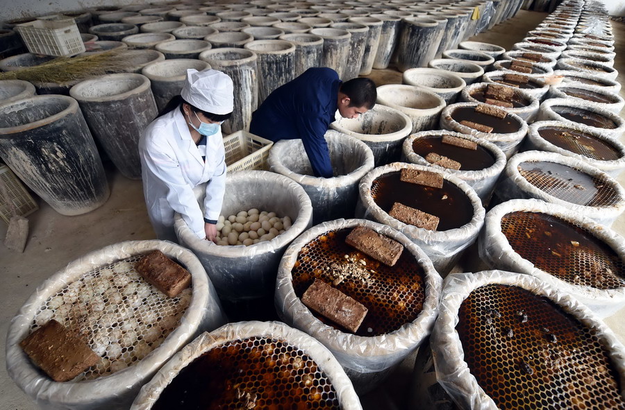 皮蛋制作过程皮蛋是生的还是熟的皮蛋在制作之前就是普通的生鸡蛋