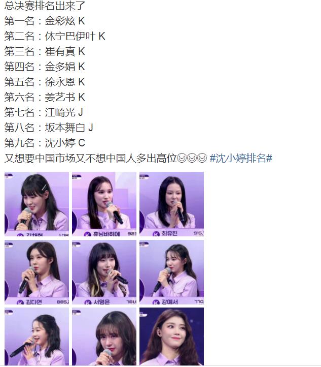 kep1er女团真实排名多少 kep1er是哪个公司的