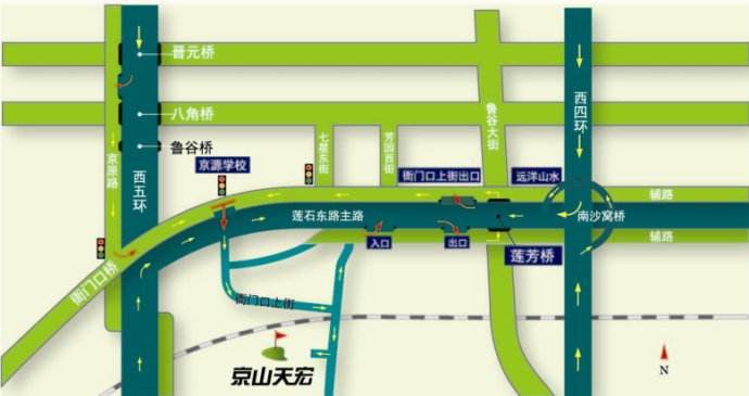 石景山区衙门口规划图 石景山区为什么那么小