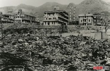 广岛遭原子弹爆炸后的惨状图 广岛原子弹现在还有辐射吗