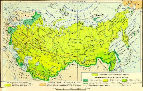 1800年的沙皇俄国版图是惊人的,占了半个球,我们先看地图1800年沙皇