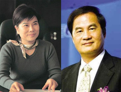 董明珠有一个儿子,她的老公去世了,她跟朱江洪在私下里没有什么关系