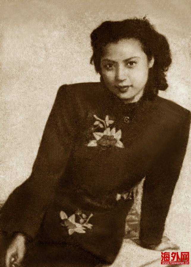 秦怡女儿金恒斐现状 秦怡年轻时候的照片组图